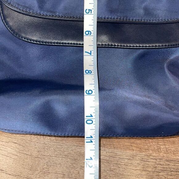 Colab Womens Detachable Strap Messenger Crossbody Handbag Navy Blue One‎ Size - Picture 7 of 7